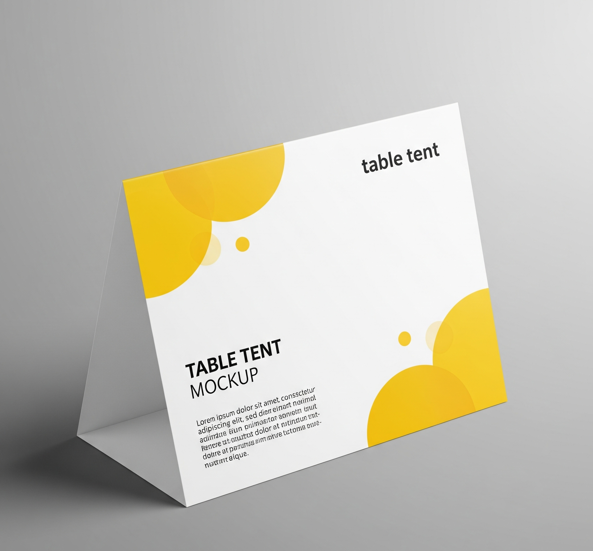 Table Tent printing services